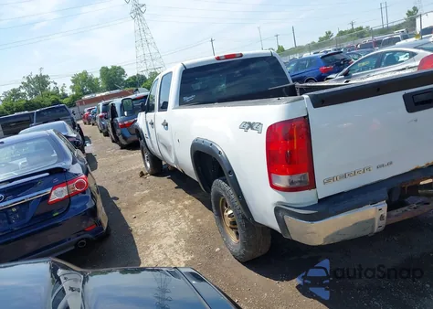 2008 GMC Sierra 2500Hd Sle1 из США, поврежденный, VIN 1GTHK23638F202512